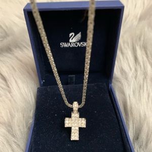 Swarovski cross necklace